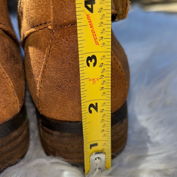 Born Distressed Chestnut Brown Suede Boots, Size 7.5 - Picture 12 of 16